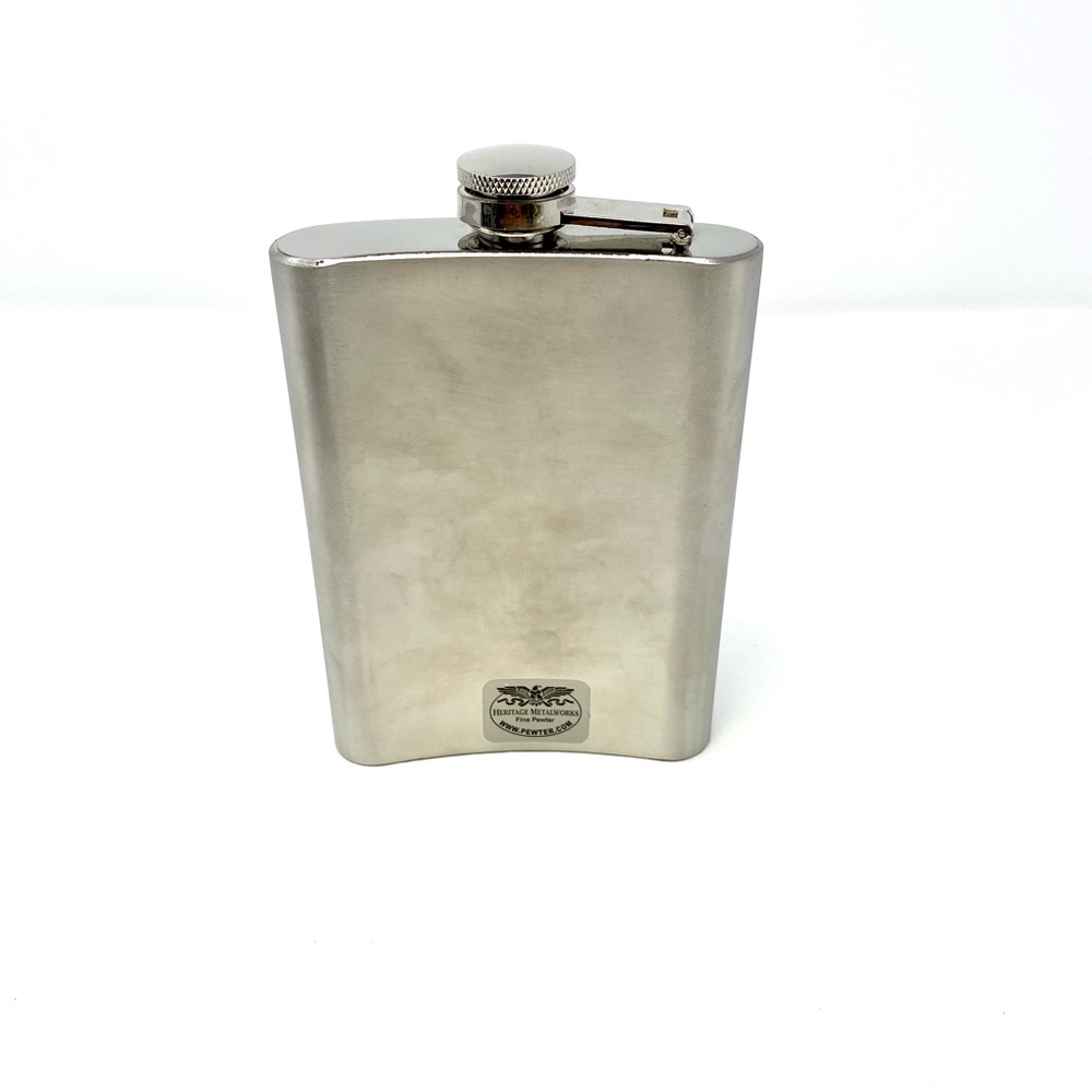 Multnomah Falls Oregon Flask New Stainless Steel 8oz - Picture 4 of 5